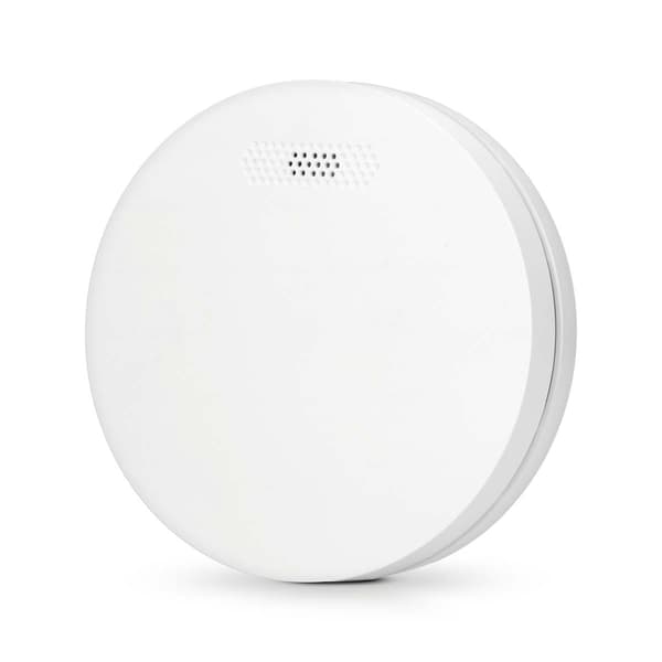 Rökdetektor med 10 års batteritid, vit, kompakt design