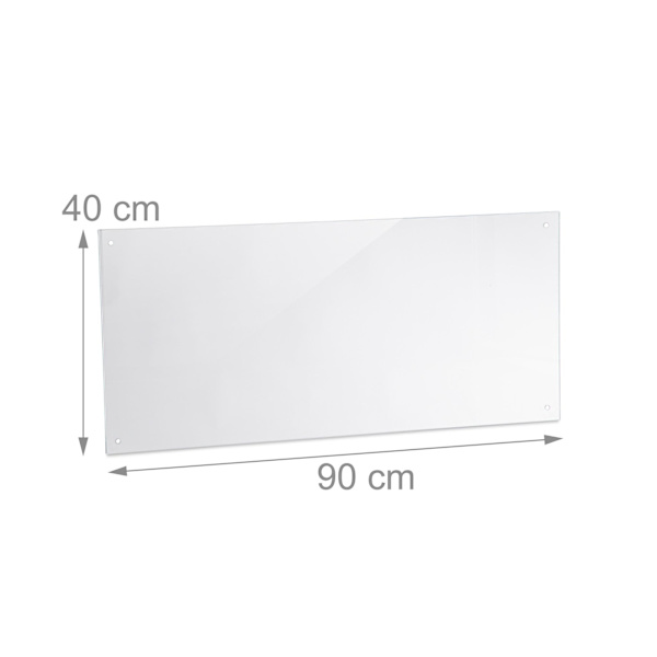 Stänkskydd för kök 90 cm