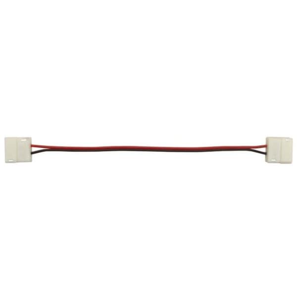 Kabel Med Push Connectors Til Fleksibel Led Strip - 10 Mm Mono F