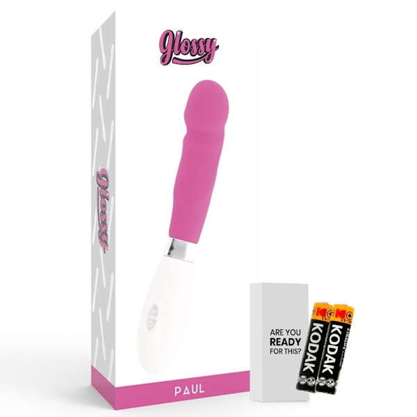 Kiiltävä - Paul Vibrator Pink