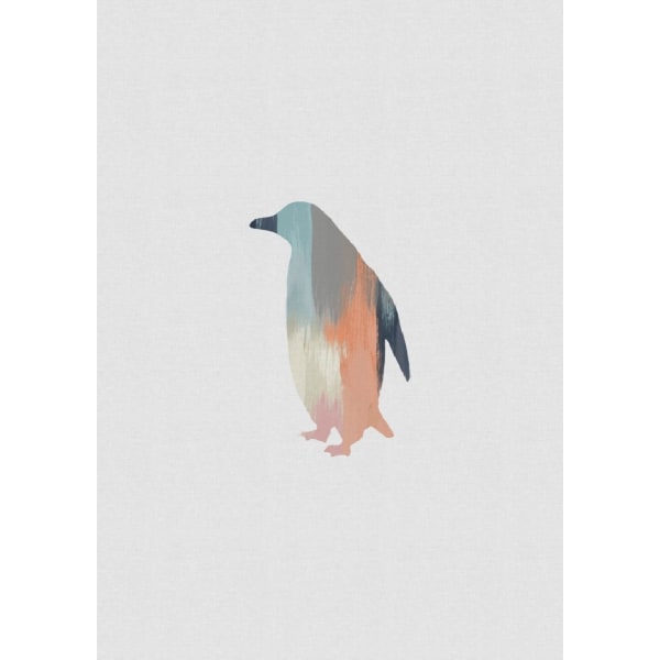 Pastel Penguin - 70x100 cm