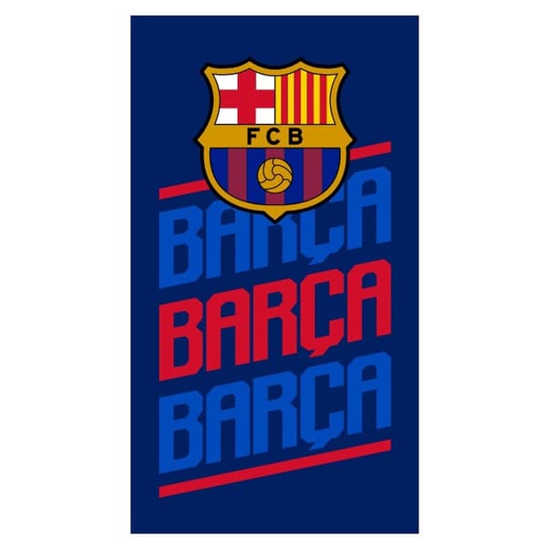 F.C. Barcelona mikrofiber strandhandduk