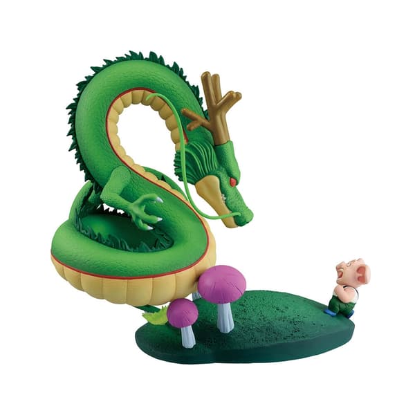 Dragon Ball Ichibansho figur 14 cm Oolong & Shenron samleobjekt