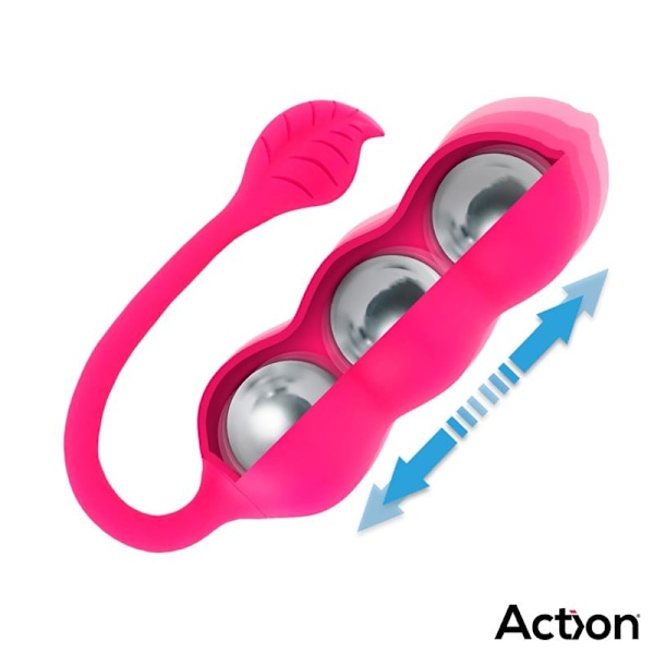 Beany Vibrating Egg ja Kegel Exerciser USB silikoni