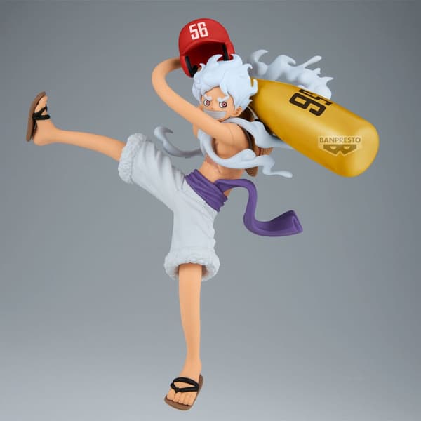 One Piece Monkey D. Luffy Gear 5 Battle Record -figuuri 17cm