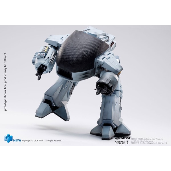 Robocop Utsökt mini actionfigur med ljudfunktion 1/18 Battle Dam