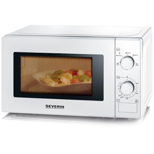 Mikrobølgeovn 700W 20 liter MW7770 Hvid Mekanisk