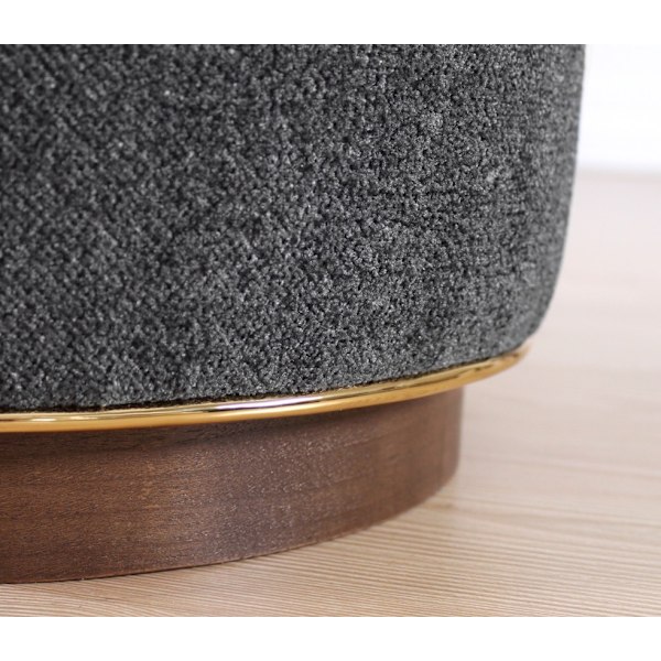 Pouffe Zeone - harmaa