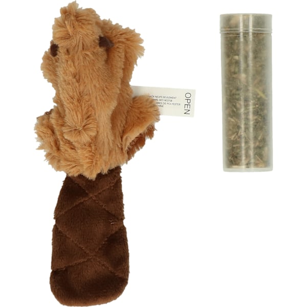 KONG Cat Genopfyldelig Catnip Beaver