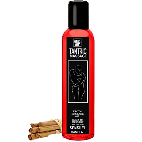 Eros-Art - Luonnollinen tantrinen hierontaöljy ja afrodisiaakki kaneli 30 ml