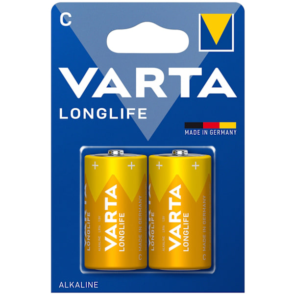 Longlife C / LR14 batteri 2-pak