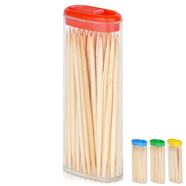 Bambu tandpetare 6,5 cm 60 st.