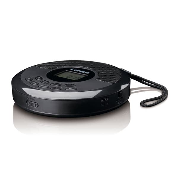 Bluetooth Discman med indbyggede højttalere og USB-afspilning