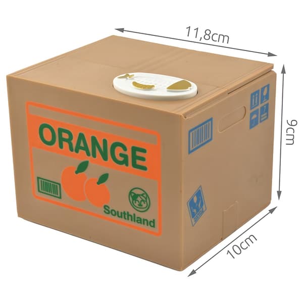 Batteridriven spargris - kattunge 22468