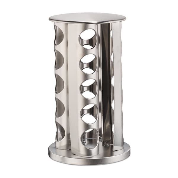 Roterende krydderkarrusel med 20 glas