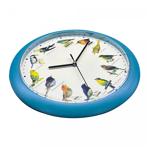 Herzberg HG-03718: Japansk ur med fuglesang - grøn