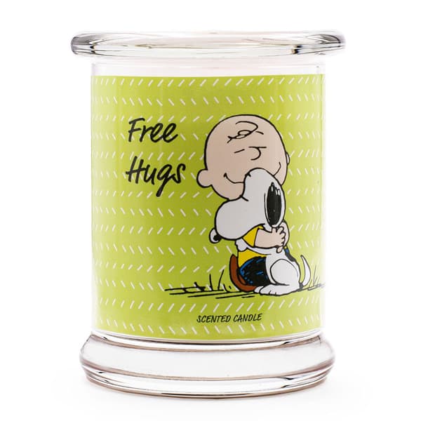 Peanuts Duftlys – Glaskrukke, Hjemmeduft