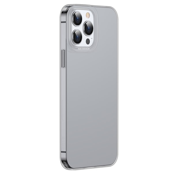Läpinäkyvä geeli iPhone 13 Pro Simple Series Case musta