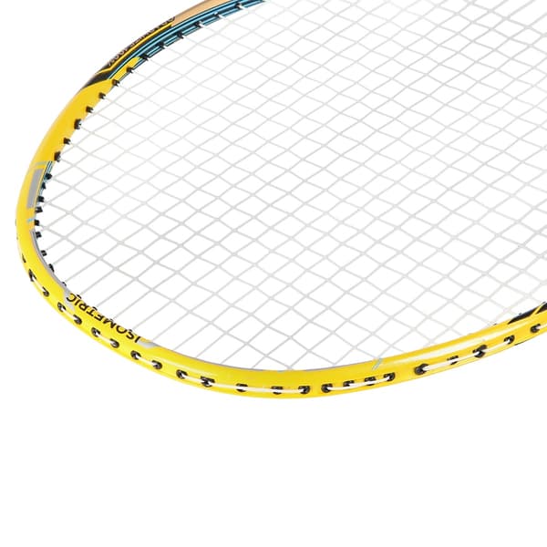 Badmintonracket i kol med lock