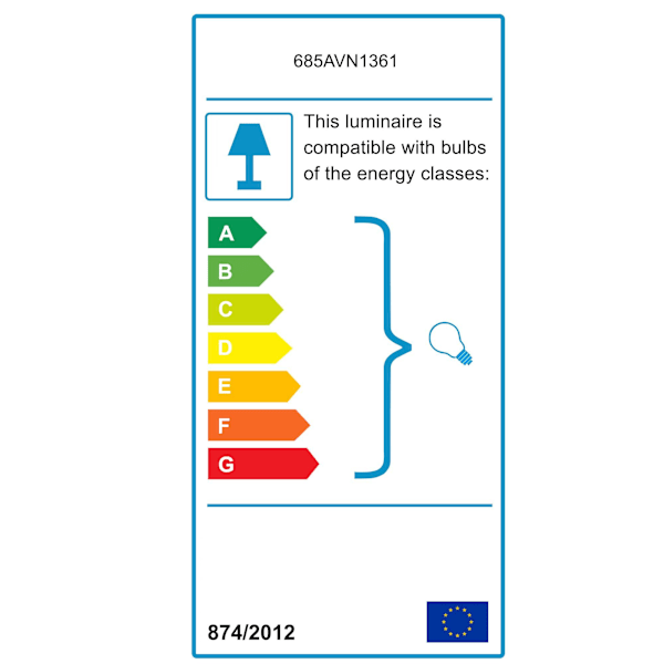 Utomhusvägglampa BSU-68209-BKR-M2