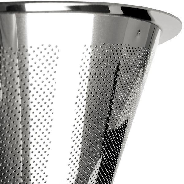 Genanvendeligt kaffefilter i rustfrit stål til ren brygning