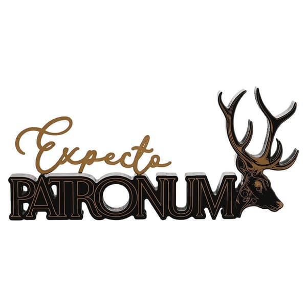 Harry Potter Patronum træskilt