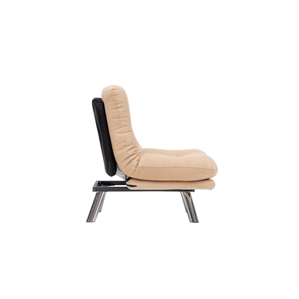 1-sæders sovesofa Misa Small Solo - Creme