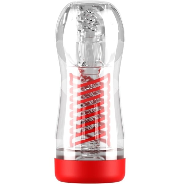 Pdx Elite - Stroker Viewtube 2 Spiral Compression läpinäkyvä