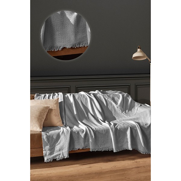 Sohvanpäällinen Merlin - vaaleanharmaa