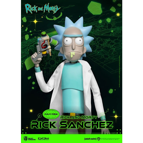 Rick and Morty Dynamic 8ction Heroes Action Figur 1/9 Rick Sanch