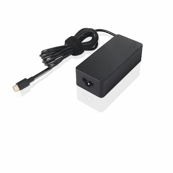 Lenovo 65W standard AC-adapter, USB-C Sort