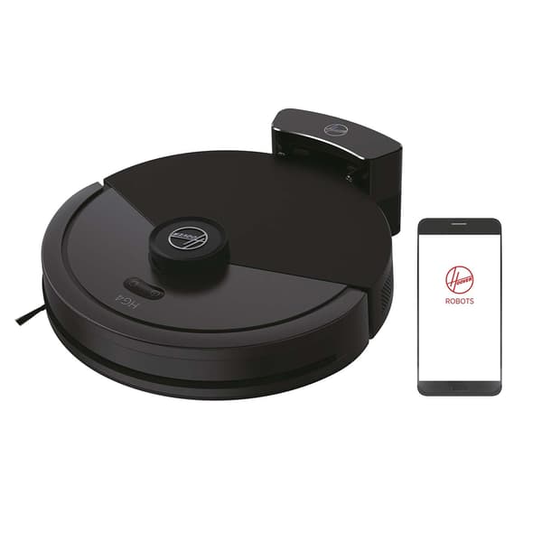 Robotstøvsuger med HEPA-filter og smart navigation