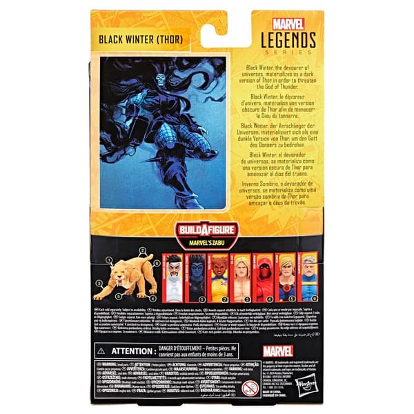 Sort vinter Thor-figur 15 cm - samleobjekt i Marvel Legends-serien
