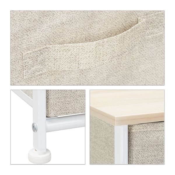Beige hyllsystem