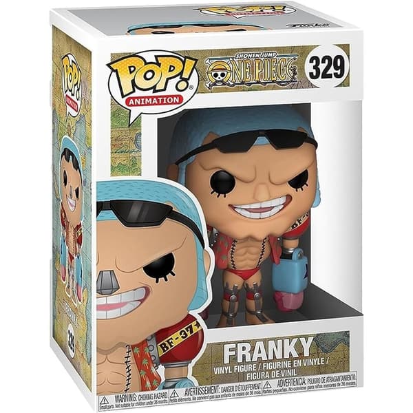 One Piece Franky Action Figur, 6-tommer samlerlegetøj