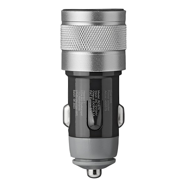 2-vägs USB-laddare typ A + C 12V/24V 3100mA