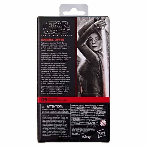 Barriss Offee figur, 15 cm samleobjekt Star Wars-legetøj