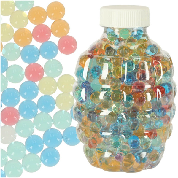 Hydrogel hydrogelkulor för gevärspistol flerfärgad 550st. 7-8 mm