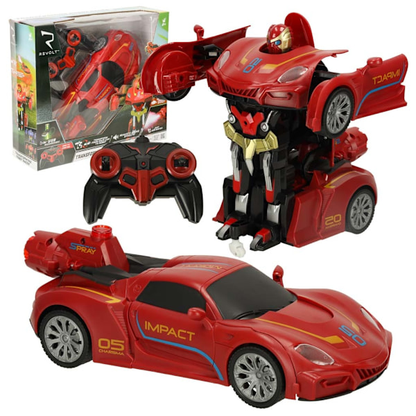 Transformer robotti kilpa-auto Revolt TRANSFORMING ROBOT RACER