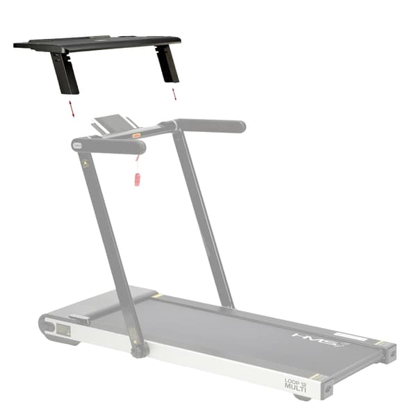Løbebåndsbord med justerbar højde og foldbart design