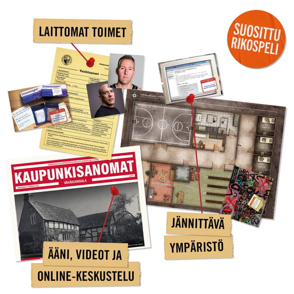 Gerningsstedsspil: Den perfekte plan, 1-6 spillere, 14+