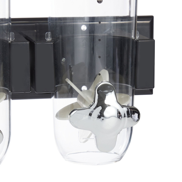 Müslidispenser dubbel för väggmontering