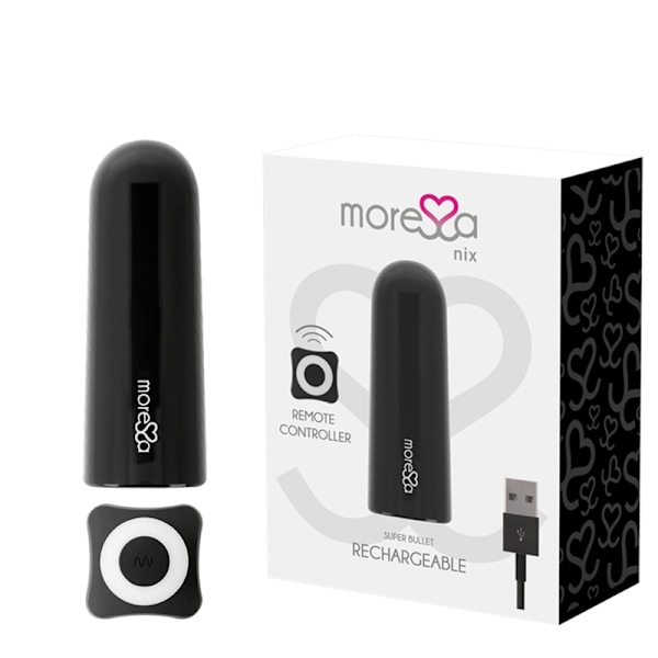 Moressa - Nix Vibrator Fjärrkontroll Svart