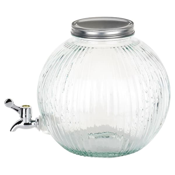 Lasinen juomapurkki hanalla 5,5 l