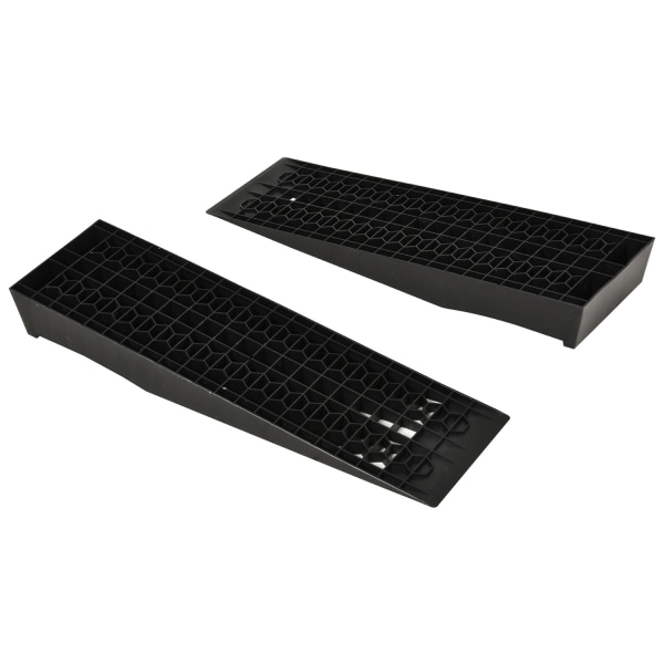 Ramppisarja 2 Kpl, Kynnysramppi, Reunaramppi, Kumiramppi, Musta, 70X20X8Cm