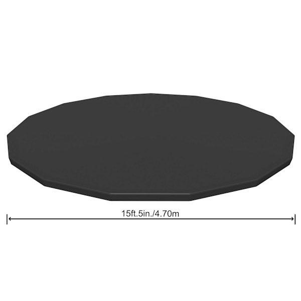 Päällinen 457 cm:n Bestway 58038 -runkoaltaalle