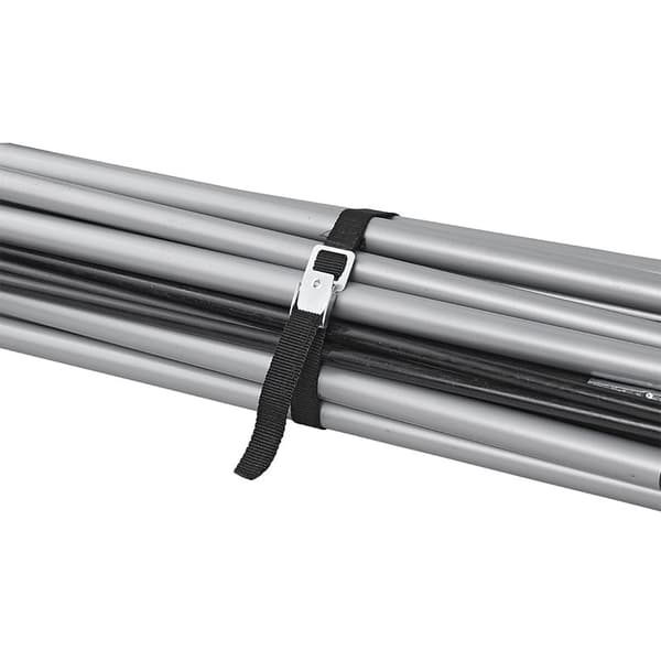 Bind stropper med metalspænde 18mm-50cm - sæt med 2 stk