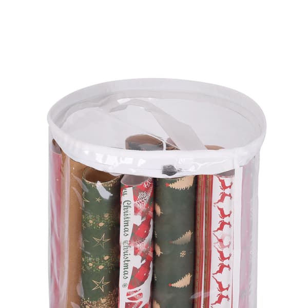 Presentpåsar, 2-pack, transparent förvaring