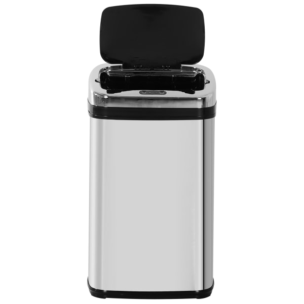 Automatisk Sensor Skraldespand Ir-Sensor, 30L, Firkantet, Valgfri Indvendig Beholder, Rustfrit Stål