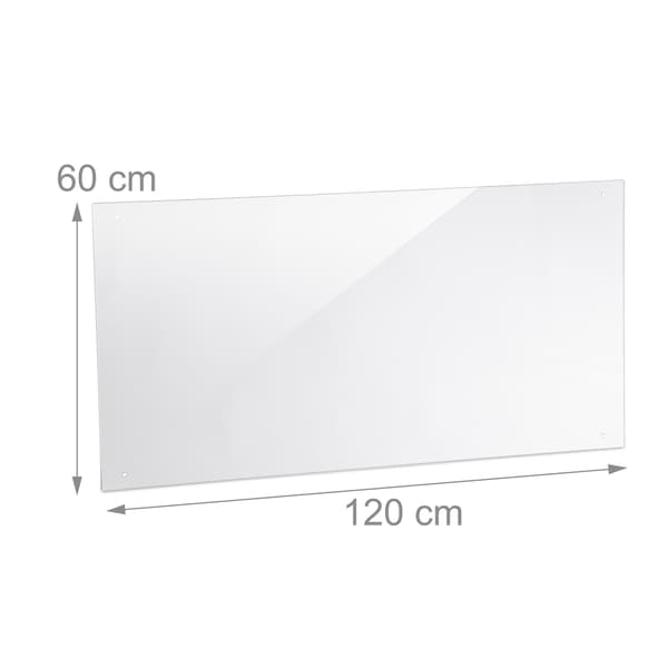 Roiskesuoja keittiöön 120 cm